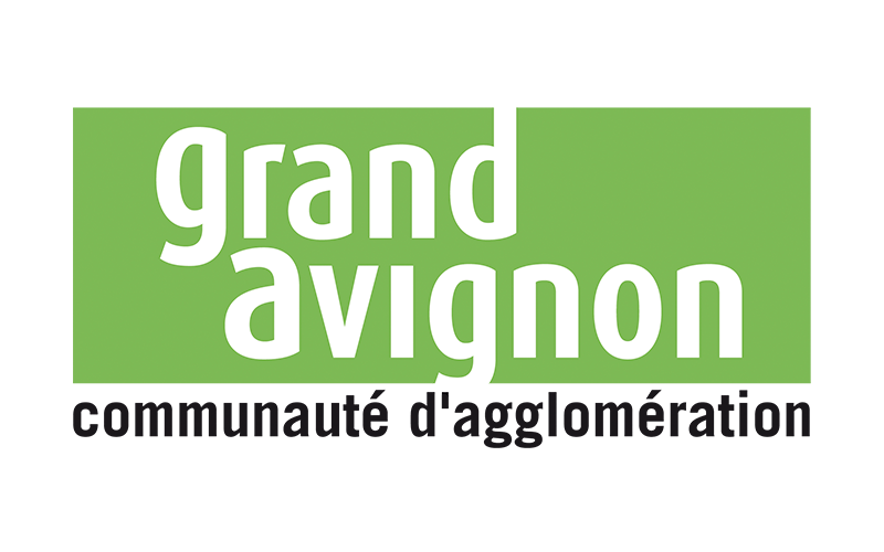 logo Communauté d'agglomération Grand Avignon partenaires du Frames Festival