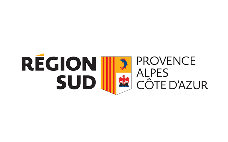 logo de la région Sud Provence Alpes Côte d'Azur partenaires du Frames Festival
