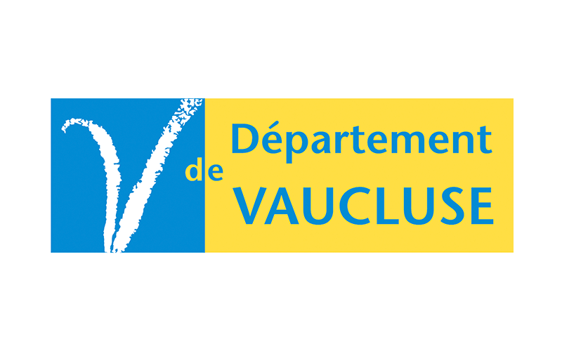 logo du département du Vaucluse partenaires du Frames Festival