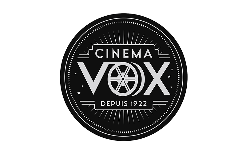 logo du cinéma Vox partenaires du Frames Festival